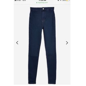 Topshop Petite Joni Jeans (High Waist)